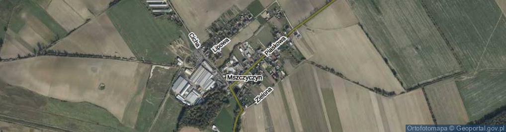 Zdjęcie satelitarne Piaskowa ul.