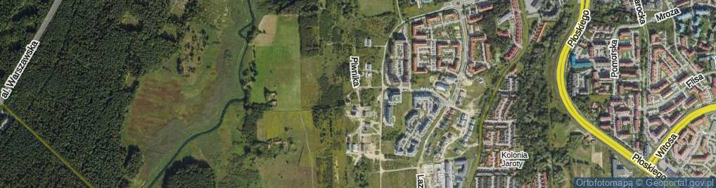 Zdjęcie satelitarne Piwnika Jana, mjr. ul.