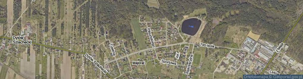 Zdjęcie satelitarne Piłsudskiego Józefa, marsz. ul.