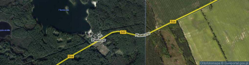 Zdjęcie satelitarne Piaseczno ul.