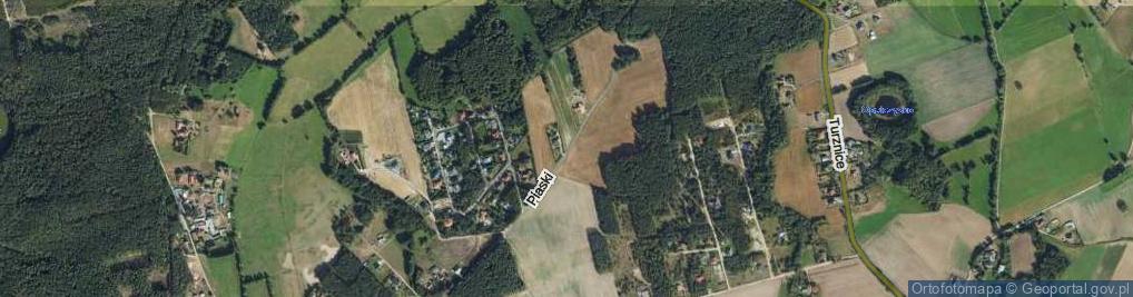 Zdjęcie satelitarne Piaski ul.