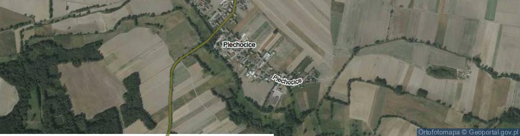 Zdjęcie satelitarne Piechocice ul.