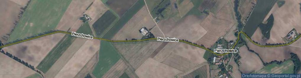 Zdjęcie satelitarne Pierzchowice ul.