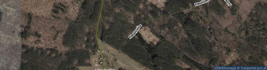 Zdjęcie satelitarne Pieszkowice ul.