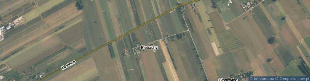 Zdjęcie satelitarne Pietrachy ul.