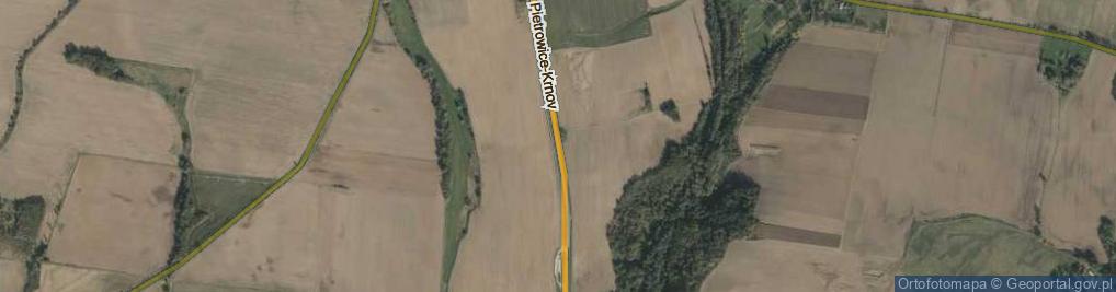 Zdjęcie satelitarne Pietrowice-Krnov ul.