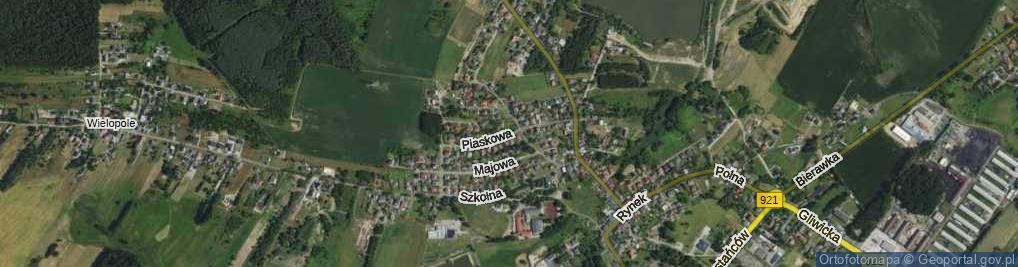 Zdjęcie satelitarne Piaskowa ul.