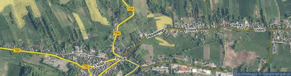 Zdjęcie satelitarne Piłsudskiego Józefa, marsz. ul.