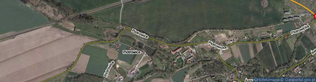 Zdjęcie satelitarne Piotrowice ul.