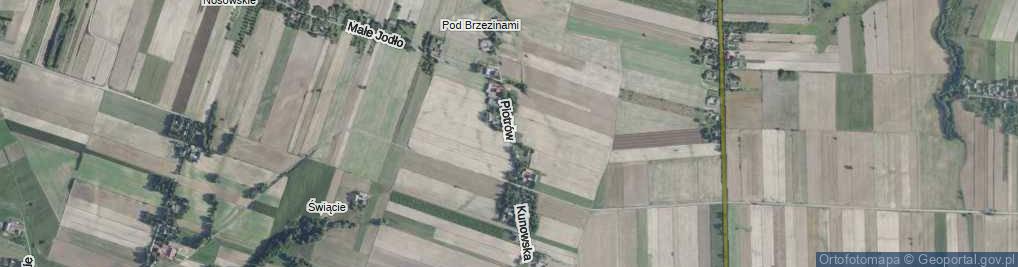 Zdjęcie satelitarne Piotrów ul.