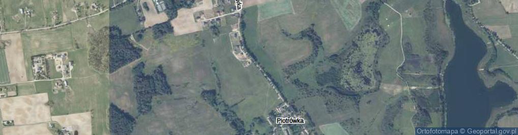 Zdjęcie satelitarne Piotrówka ul.