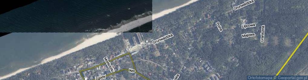 Zdjęcie satelitarne Piotrkowska ul.