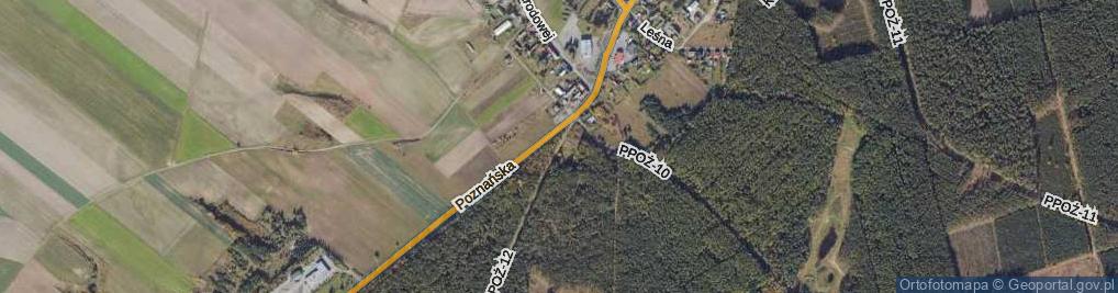 Zdjęcie satelitarne Pilska ul.