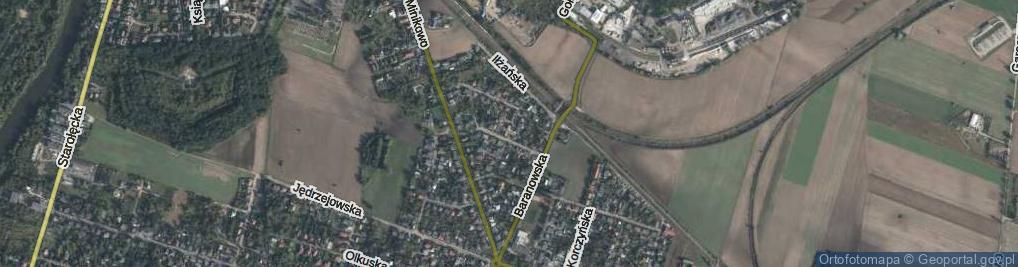 Zdjęcie satelitarne Piotrowska ul.
