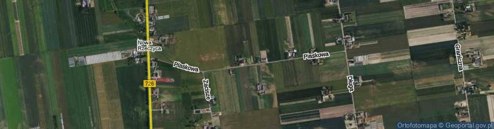 Zdjęcie satelitarne Piaskowa ul.