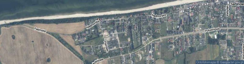 Zdjęcie satelitarne Piaskowa ul.