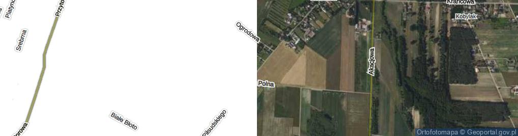 Zdjęcie satelitarne Piłsudskiego Józefa, marsz. ul.