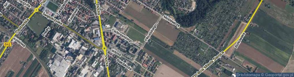 Zdjęcie satelitarne Piłsudskiego Józefa, marsz. ul.