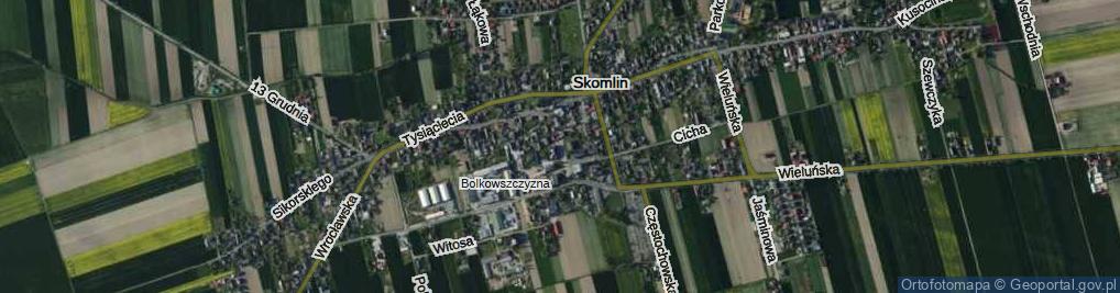 Zdjęcie satelitarne Piłsudskiego Józefa, marsz. ul.