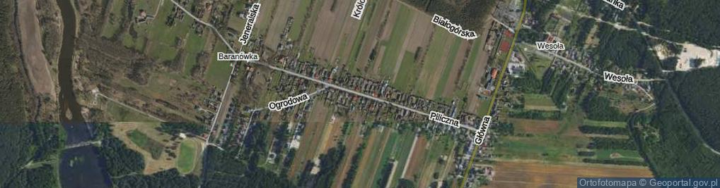 Zdjęcie satelitarne Piliczna ul.