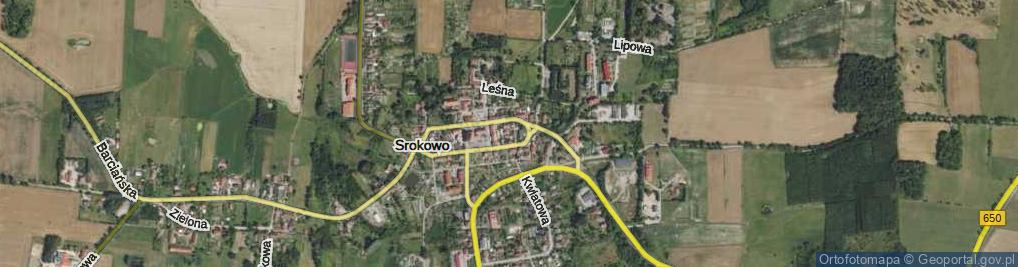 Zdjęcie satelitarne Piwna ul.