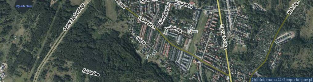 Zdjęcie satelitarne Piotrusia Pana ul.