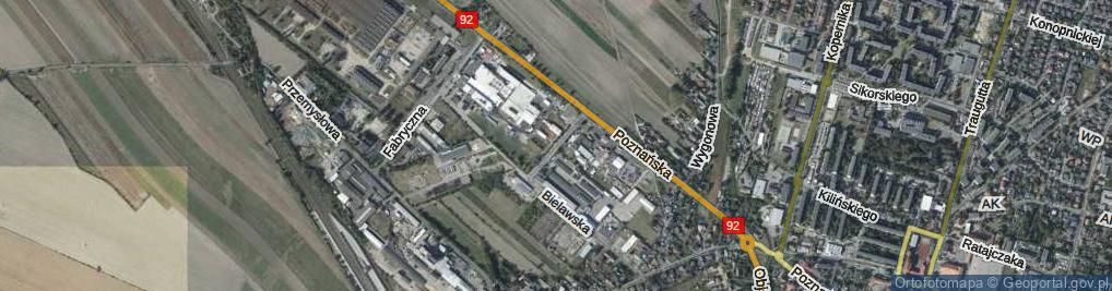 Zdjęcie satelitarne Piastów ul.