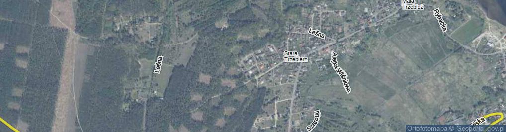 Zdjęcie satelitarne Piaskowa ul.