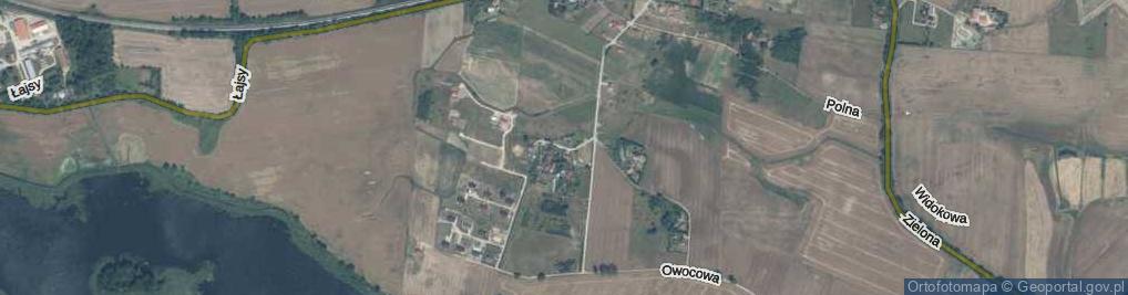 Zdjęcie satelitarne Piękne Pola ul.