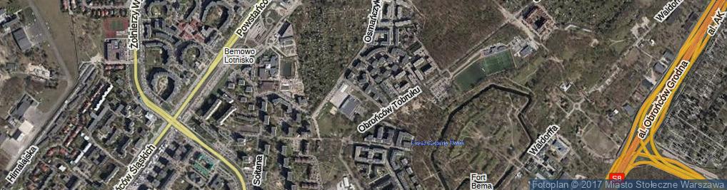 Zdjęcie satelitarne Pieniążka Zbigniewa ul.