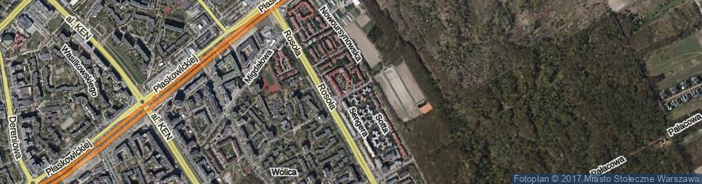 Zdjęcie satelitarne Pietraszewicza-Lota Bronisława ul.