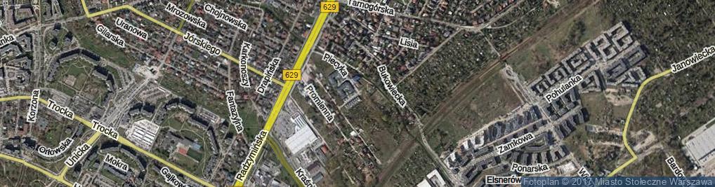 Zdjęcie satelitarne Piecyka Teofila ul.