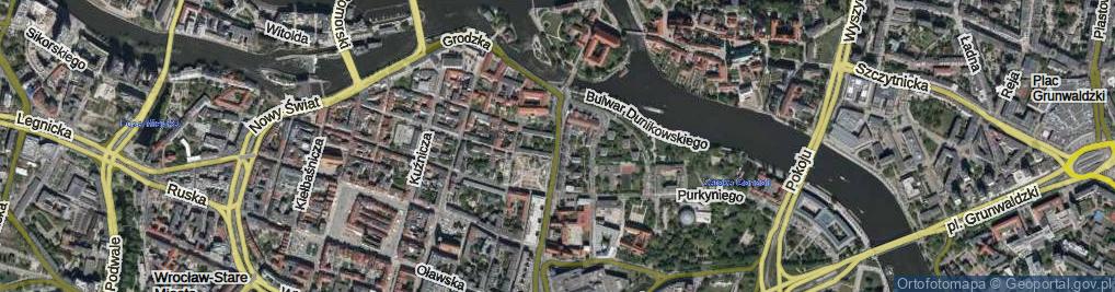 Zdjęcie satelitarne Piaskowa ul.