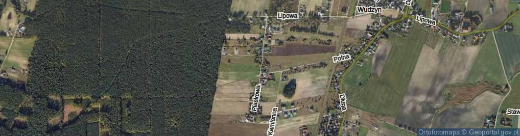 Zdjęcie satelitarne Piaskowa ul.