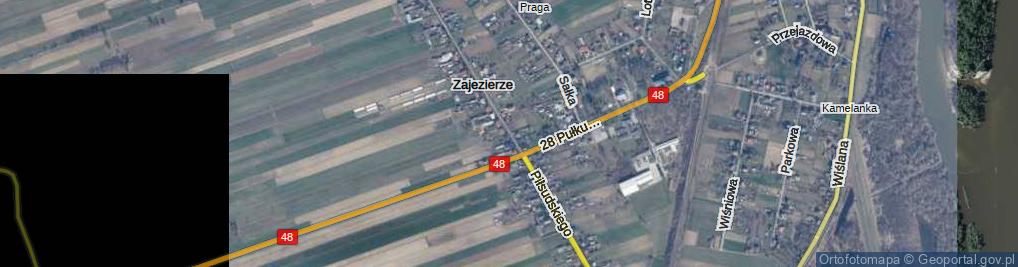 Zdjęcie satelitarne Piłsudskiego Józefa, marsz. ul.