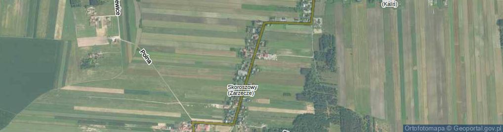 Zdjęcie satelitarne Piastowska ul.