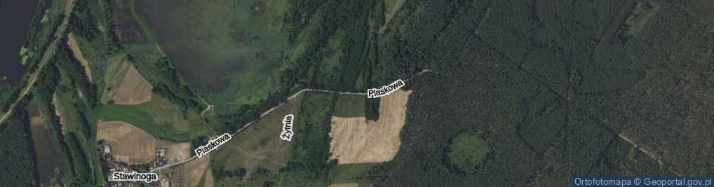 Zdjęcie satelitarne Piaskowa ul.