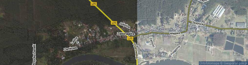 Zdjęcie satelitarne Piotrowska ul.