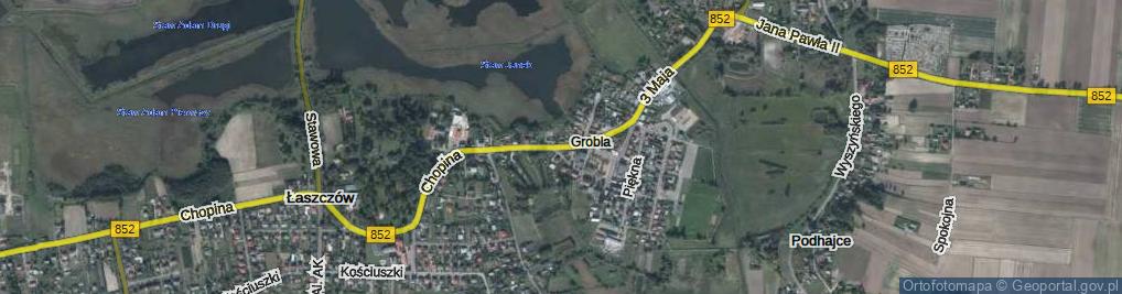 Zdjęcie satelitarne Piłsudskiego Józefa, marsz. ul.