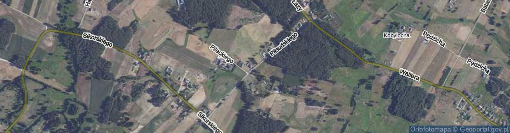 Zdjęcie satelitarne Piłsudskiego Józefa, marsz. ul.