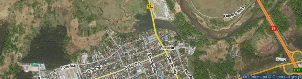 Zdjęcie satelitarne Plac Króla Zygmunta Starego pl.