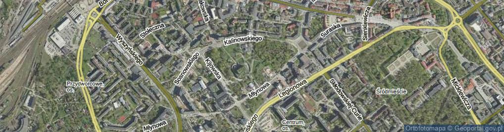 Zdjęcie satelitarne Plac Moniuszki Stanisława pl.