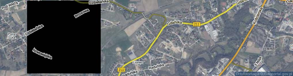 Zdjęcie satelitarne Platynowa ul.