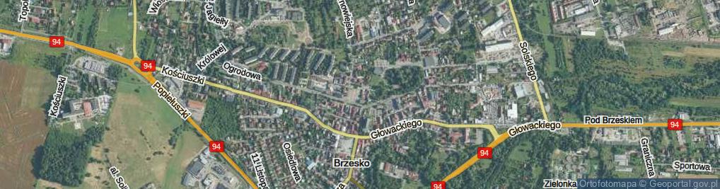 Zdjęcie satelitarne Plac Kazimierza Wielkiego pl.