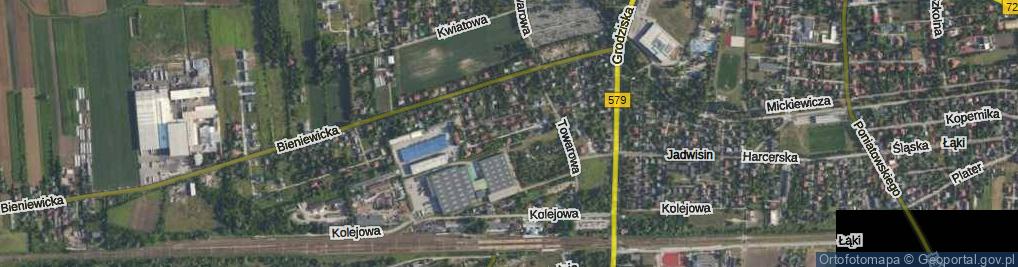 Zdjęcie satelitarne Plantowa ul.