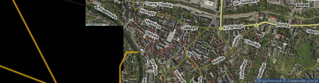 Zdjęcie satelitarne Plac św. Krzyża pl.