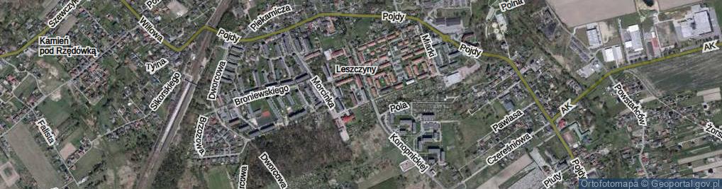 Zdjęcie satelitarne Plac Grunwaldzki pl.