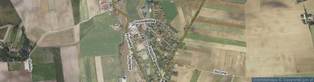 Zdjęcie satelitarne Plac Wiosny Ludów pl.