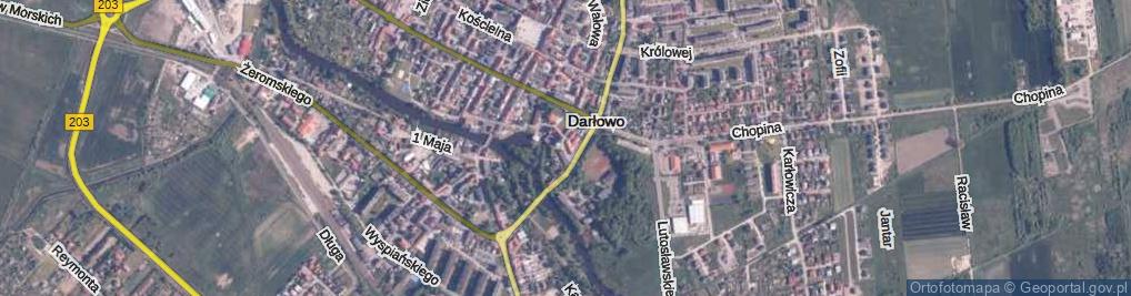 Zdjęcie satelitarne Plac Zamkowy pl.