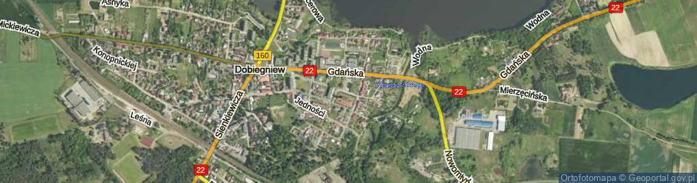 Zdjęcie satelitarne Plac Chorążego Starca pl.